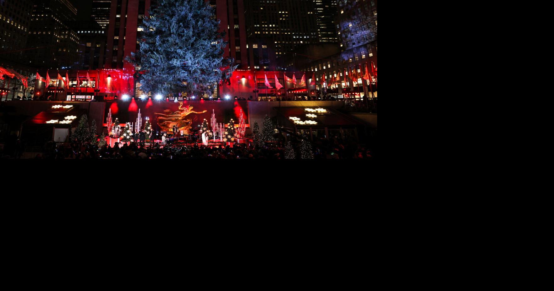 Queensbury tree brightens New York City
