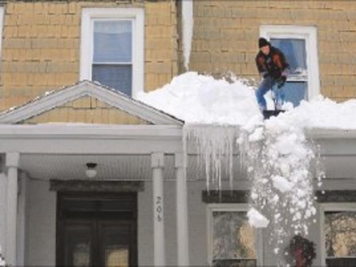 Shoveling From Above Local Poststar Com