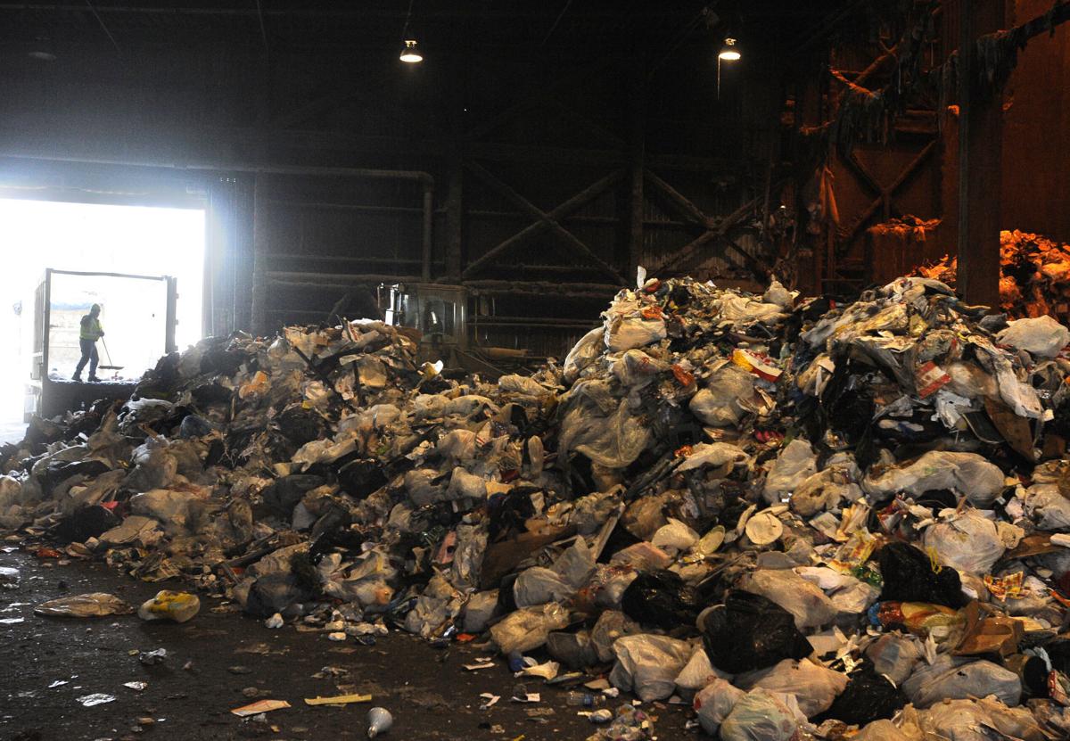 Trash plant tour 2009