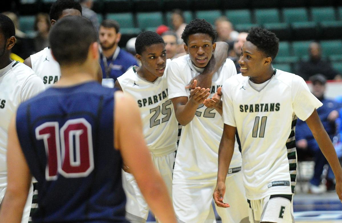 Class A Semifinal Elmont Holds Off Byram In Final Seconds 2016 N Y State Boys Basketball Tourney Day 2 Game 2 Article Poststar Com
