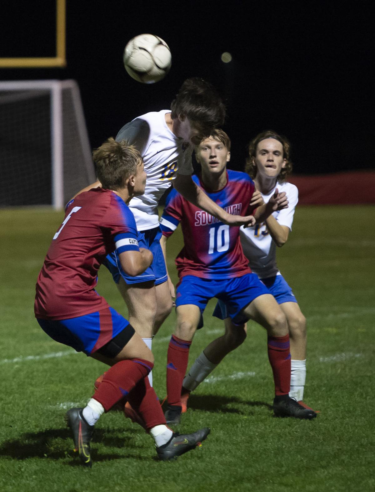 Queensbury at South Glens Falls boys soccer