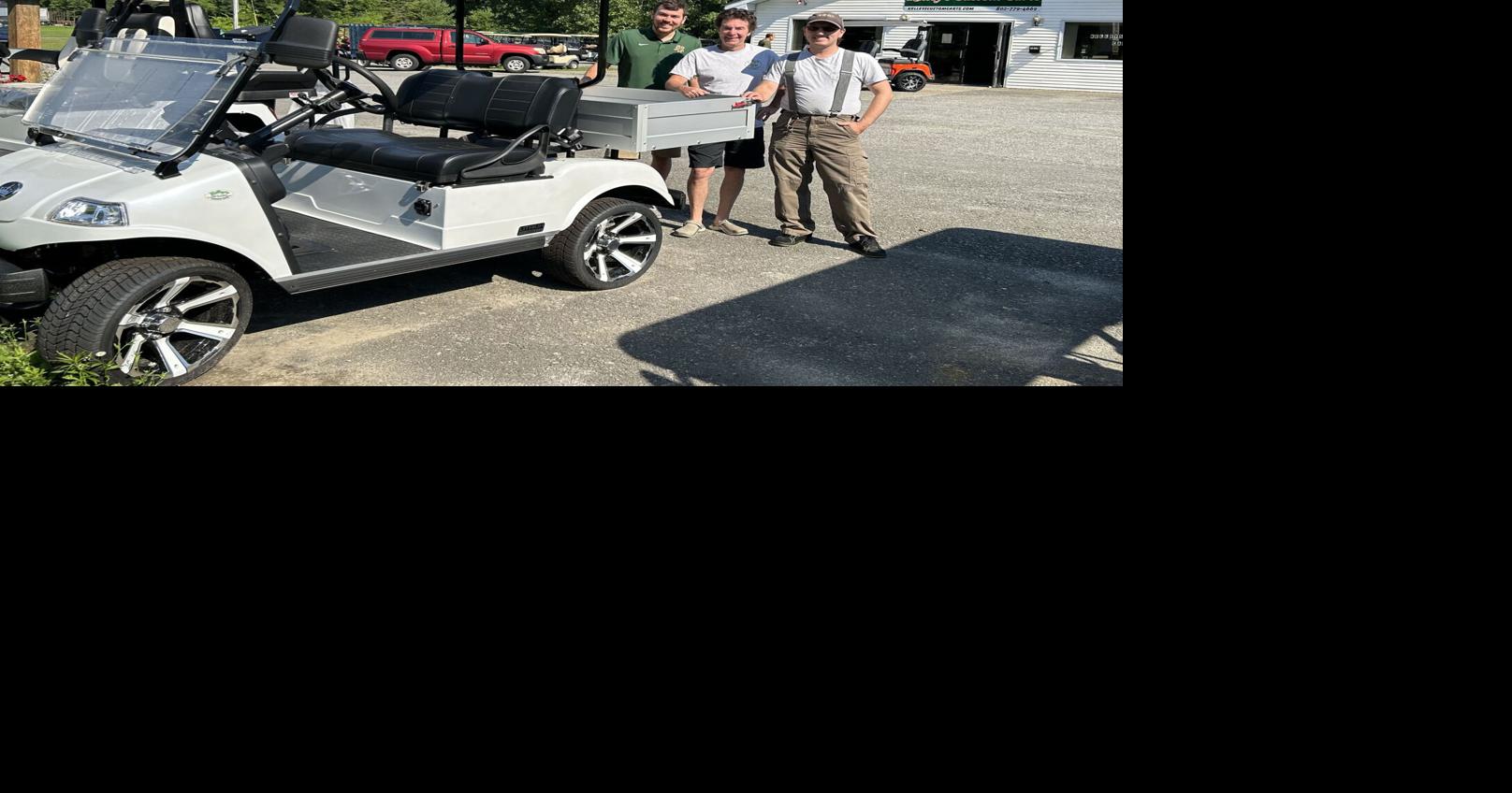 Golf carts are good for campgrounds, motel, lake house owner