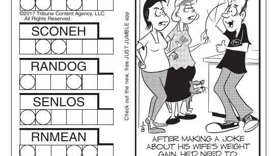 Jumble Puzzles Amp Comics Poststar Com