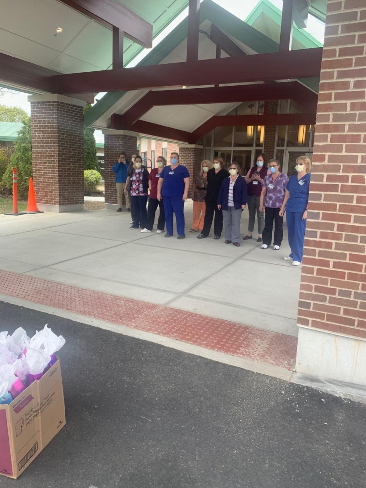 Brothers bring care packages to Fort Hudson nursing home Local
