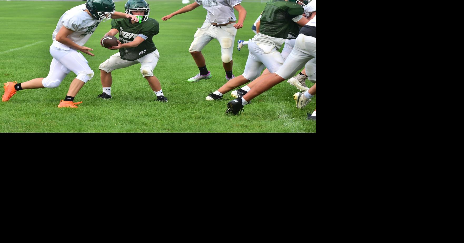 Hudson Falls-Fort Edward football practice