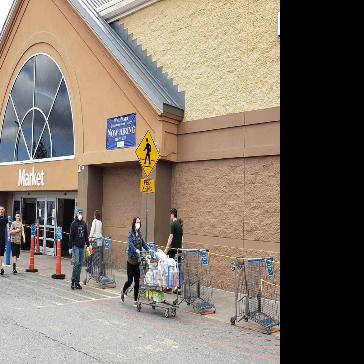 Coronavirus Notebook Walmart Limits Customer Access Local