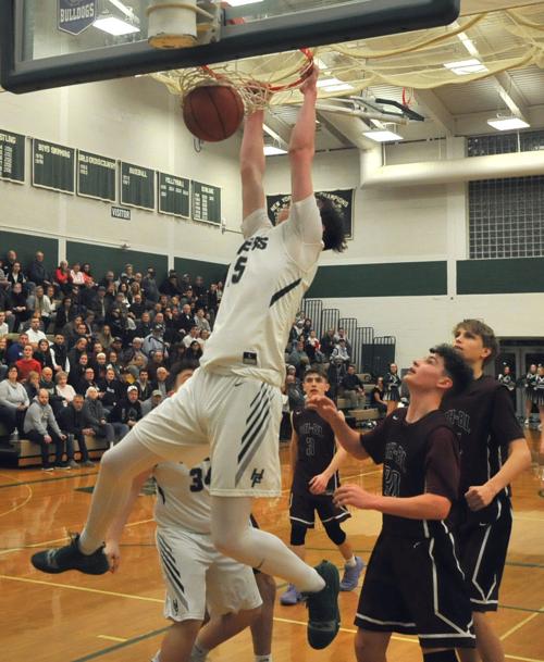 Hudson Falls Rallies Behind Beagle To Beat Burnt Hills High