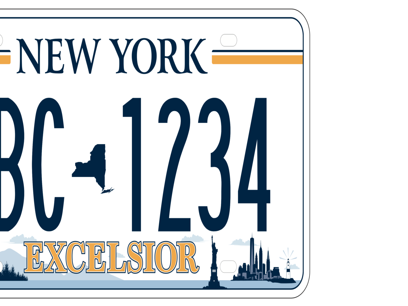New New York License Plate Delayed Recalled Over Reflective Issue Local Poststar Com