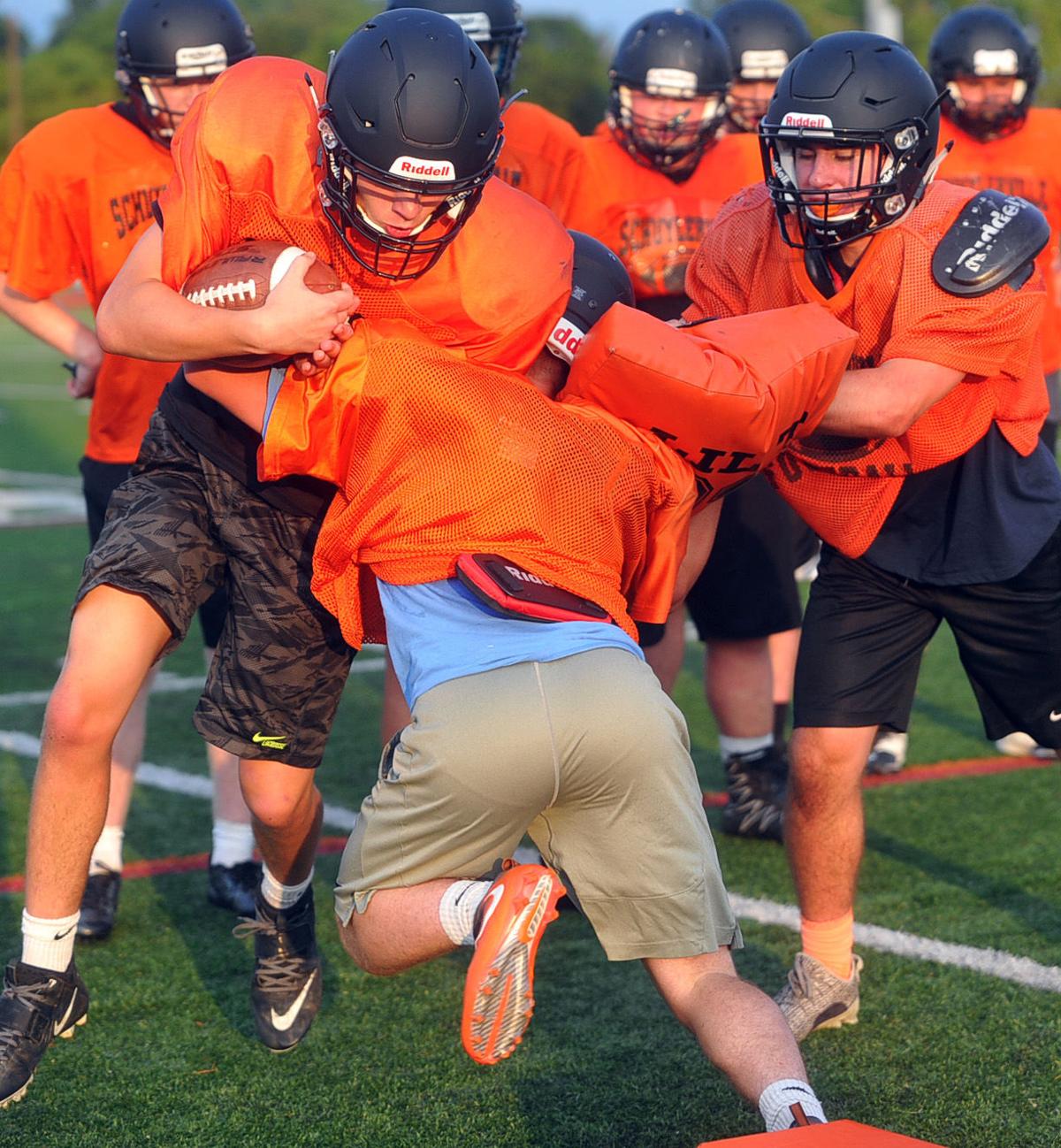 PHOTO GALLERY Schuylerville football practice Football