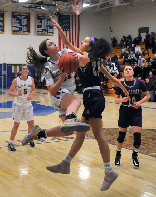 Queensbury Wins Battle Of Foothills Unbeatens High School Girls