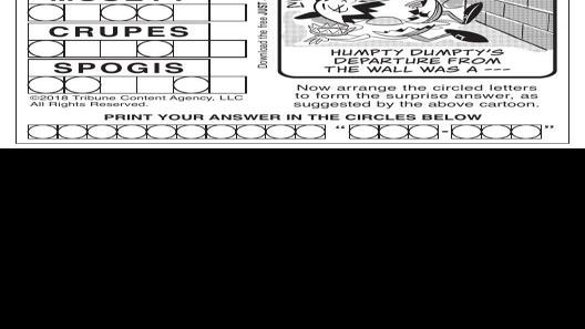 Puzzles Comics Jumble Printable