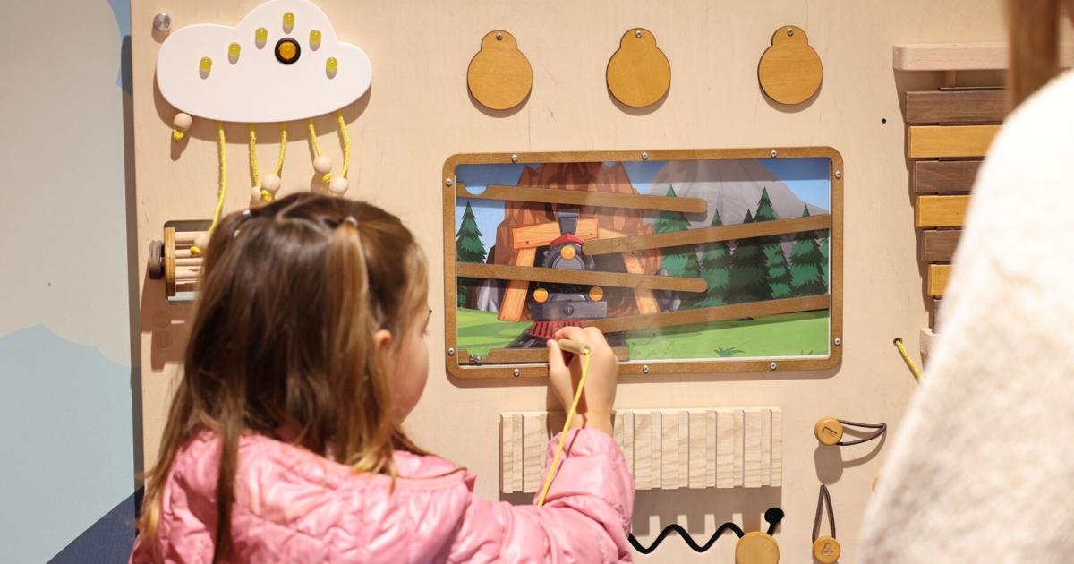 Interactive Train Display CMAS unveils new interactive train exhibit