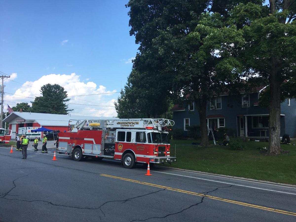 Greenwich fire put out quickly