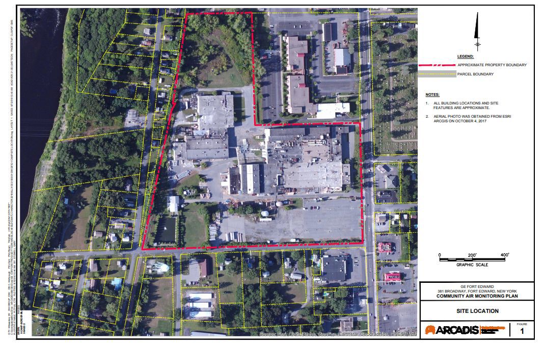 Airmonitoring plans released as demolition of GE's Fort Edward