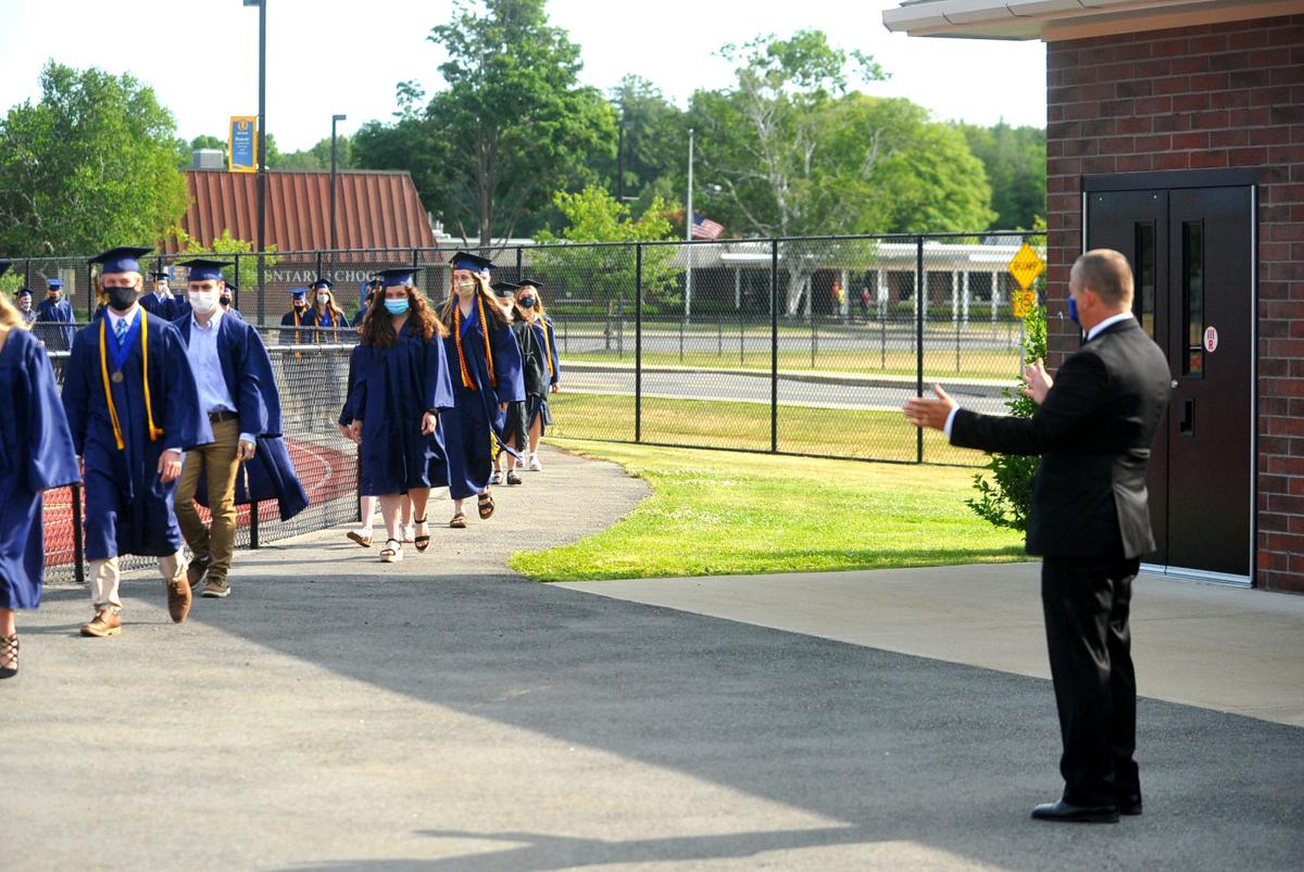 Big class, big event Queensbury begins first of eight inperson