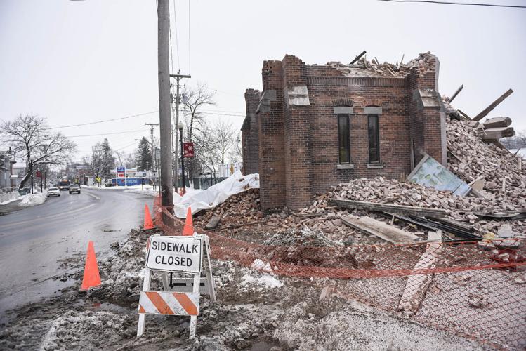 Demolition begins at former United Methodist church in Fort Edward