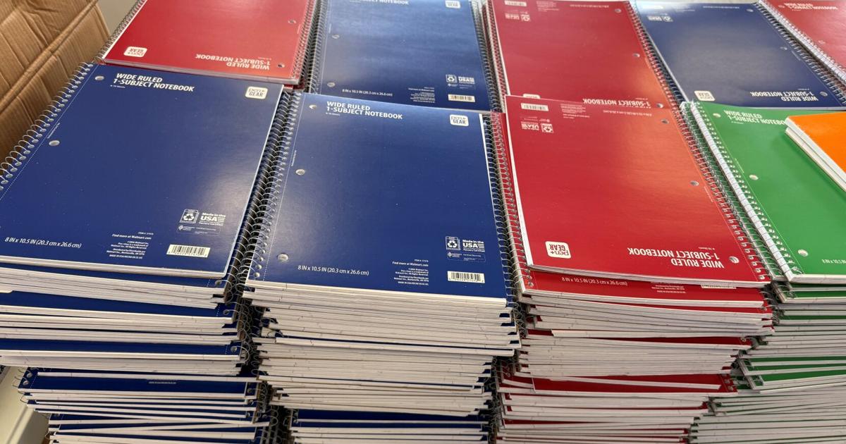 Kids with Packs 2026 - notebooks