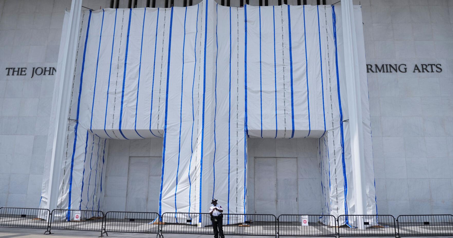 Kennedy Center ceiling collapse adds to debate