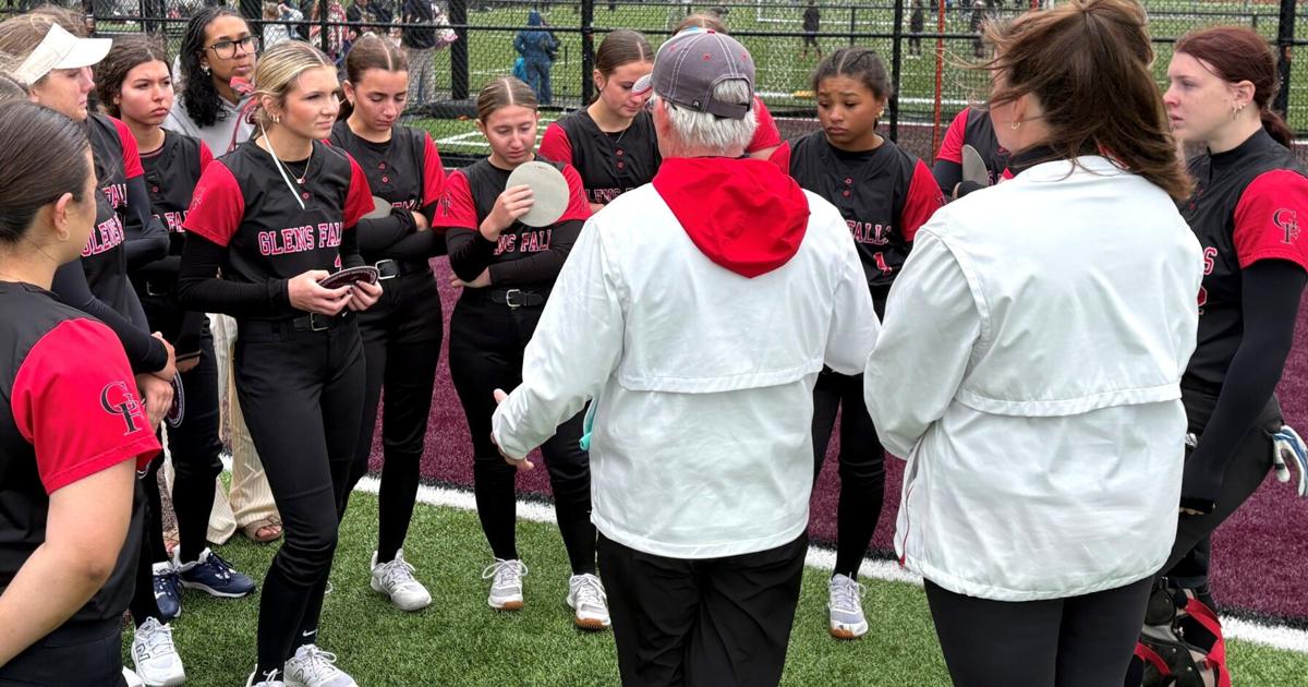 Glens Falls vs. Averill Park Class A softball championship