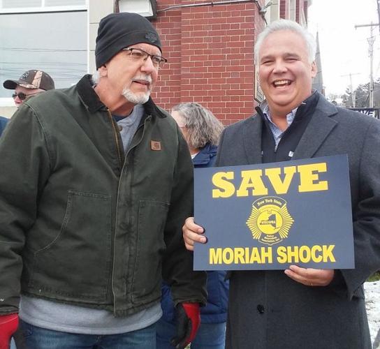 Employees, families rally to keep Moriah Shock facility open