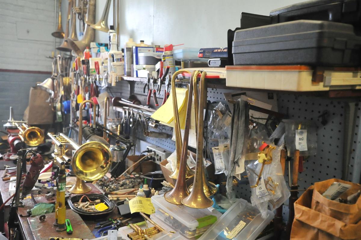 Glens Falls music shop fixes horns, old and new