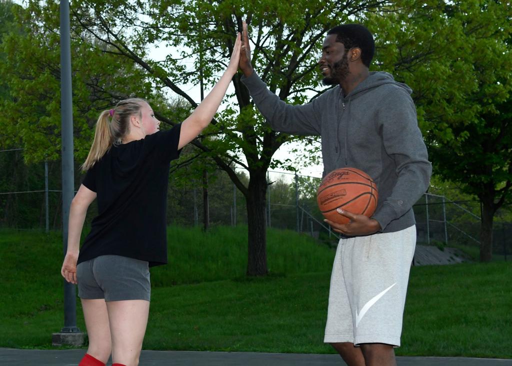 Promising Young Coach Leading Youth With Team Fredette Sports
