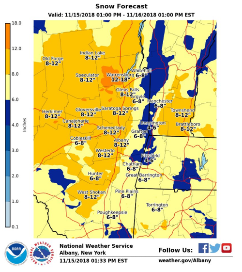 Winter Storm Warning In Effect Until Friday Afternoon Local