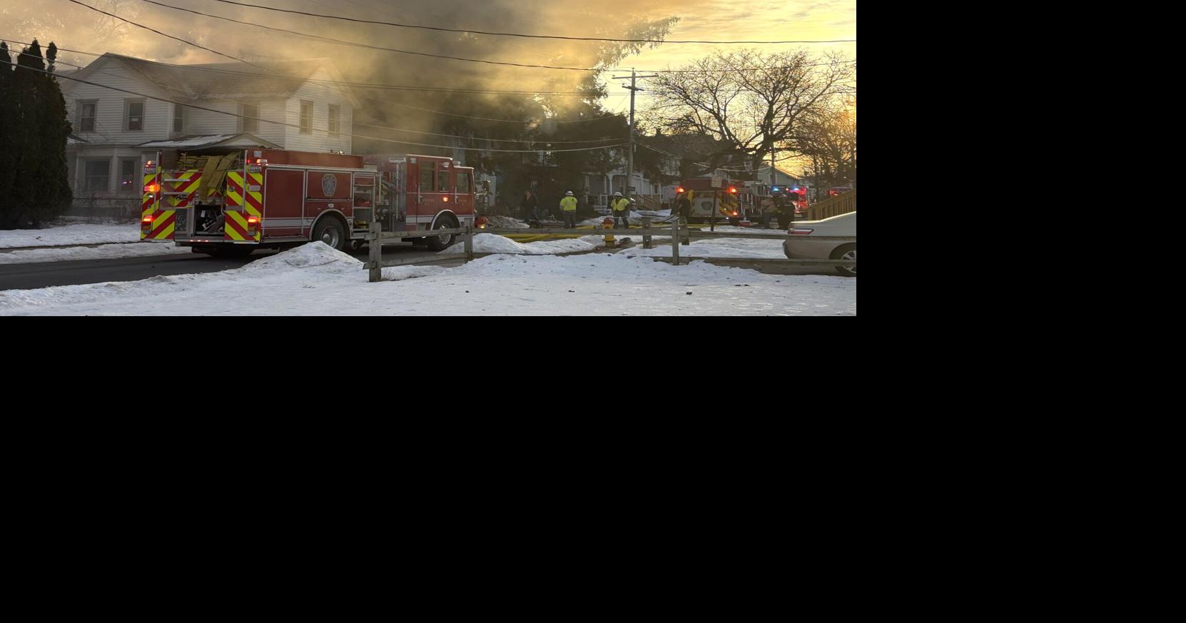 Fire on Marion Ave.