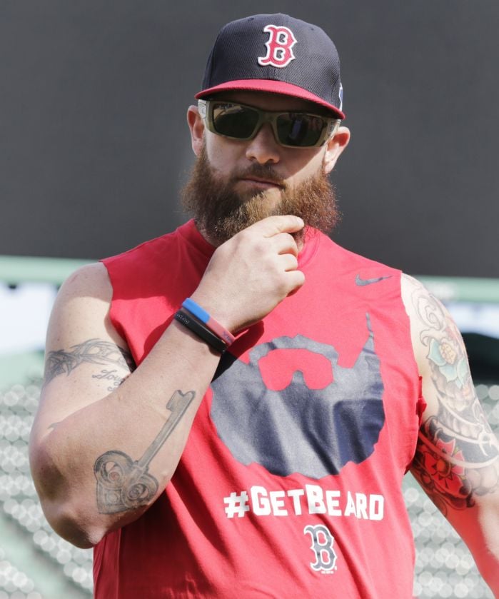 red sox beard shirt