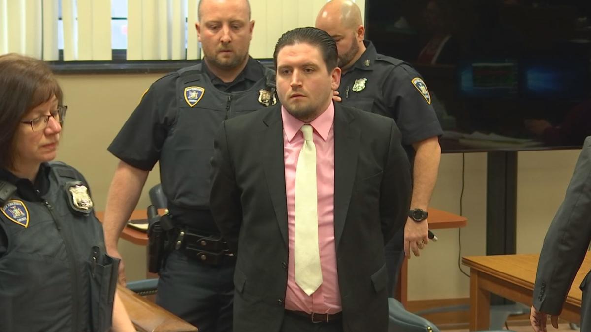 Marcantonio led from court