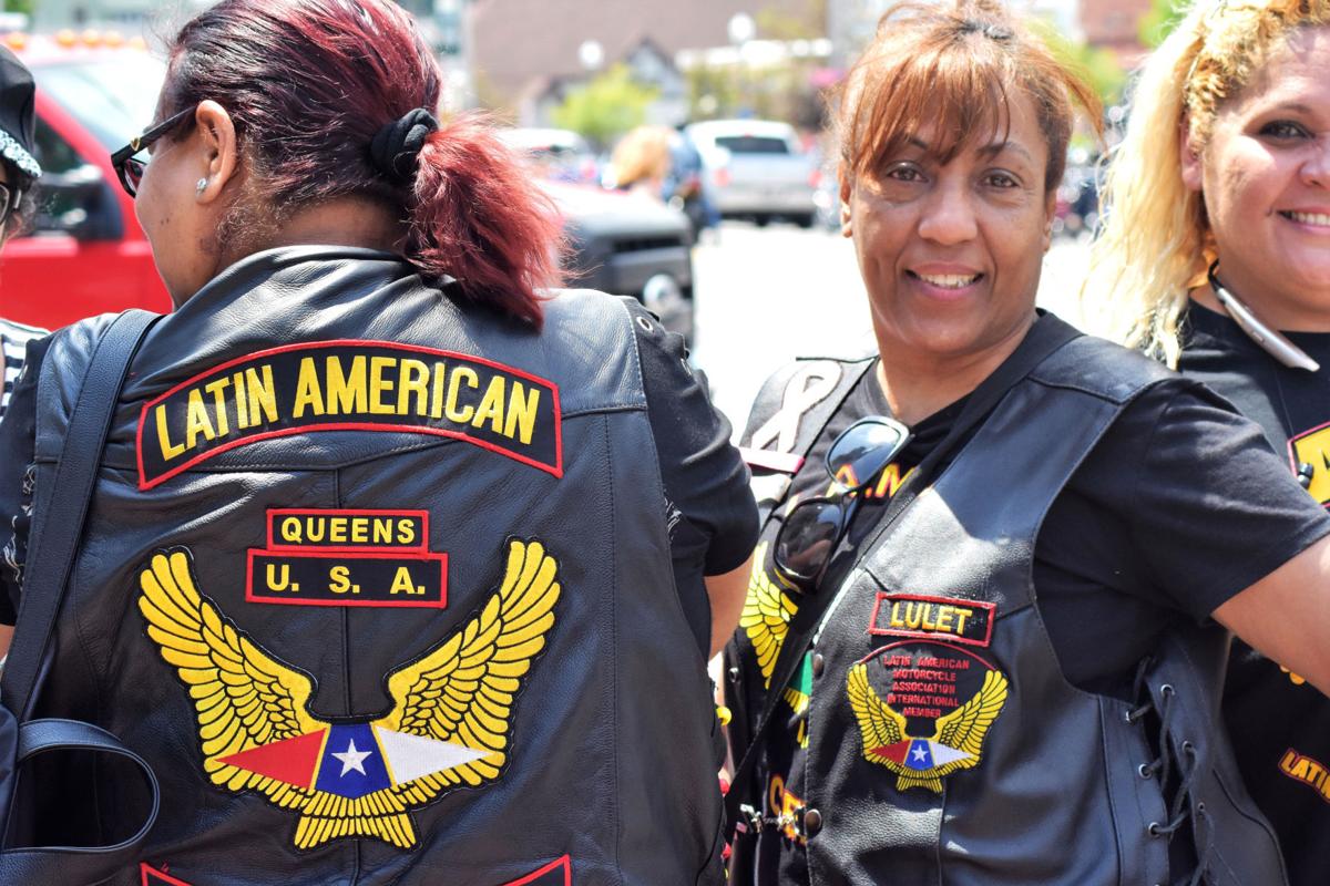 God save the 'Queen' Biker known as 'Queen Bee' celebrates birthday at