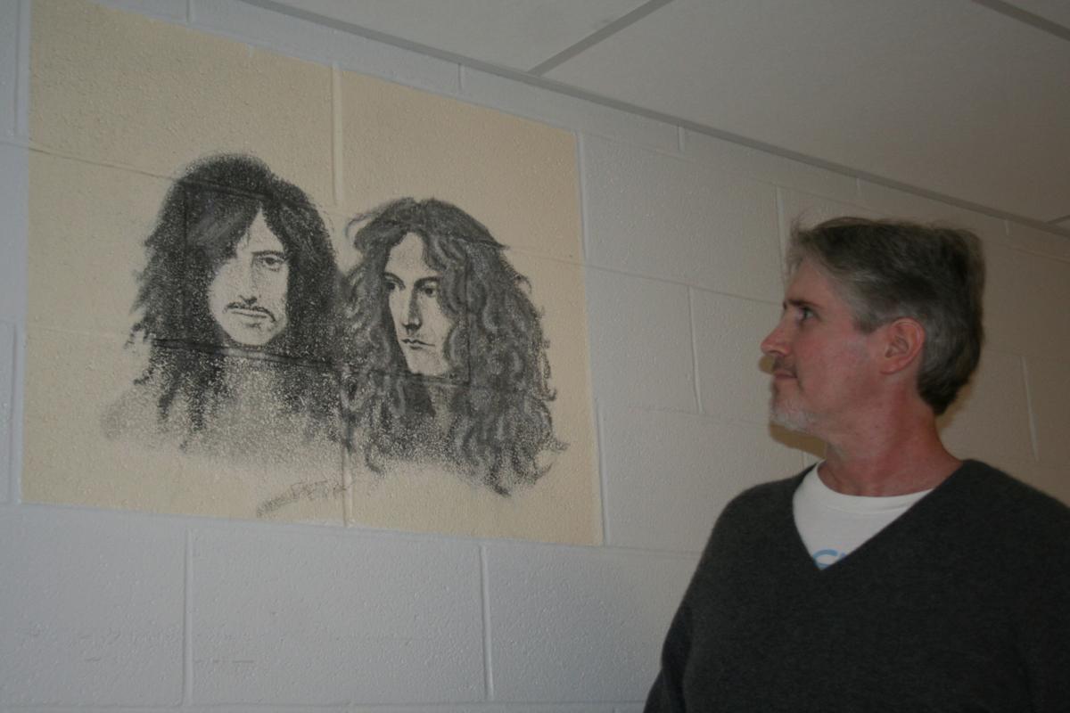 Artwork Inspired By Led Zeppelin Survives Renovations At
