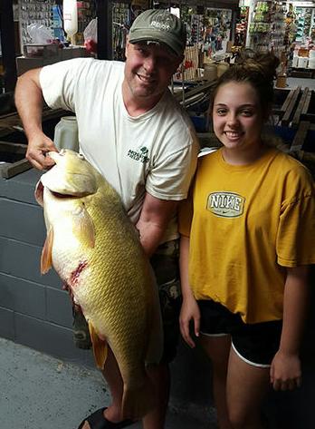 Record freshwater drum