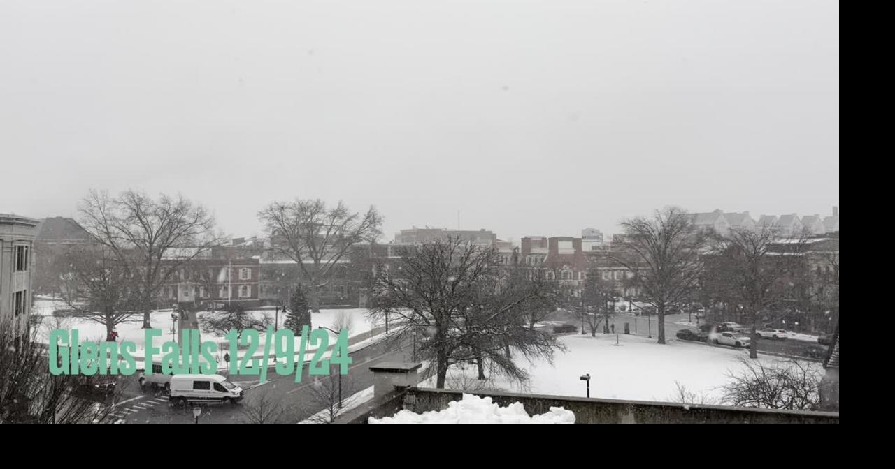 Snowy weather Monday could lead to slippery travel conditions this evening