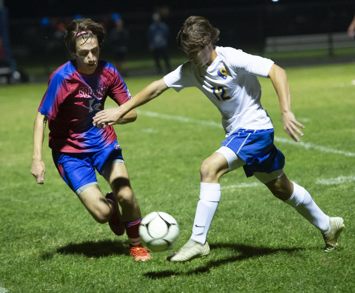 Battling for possession