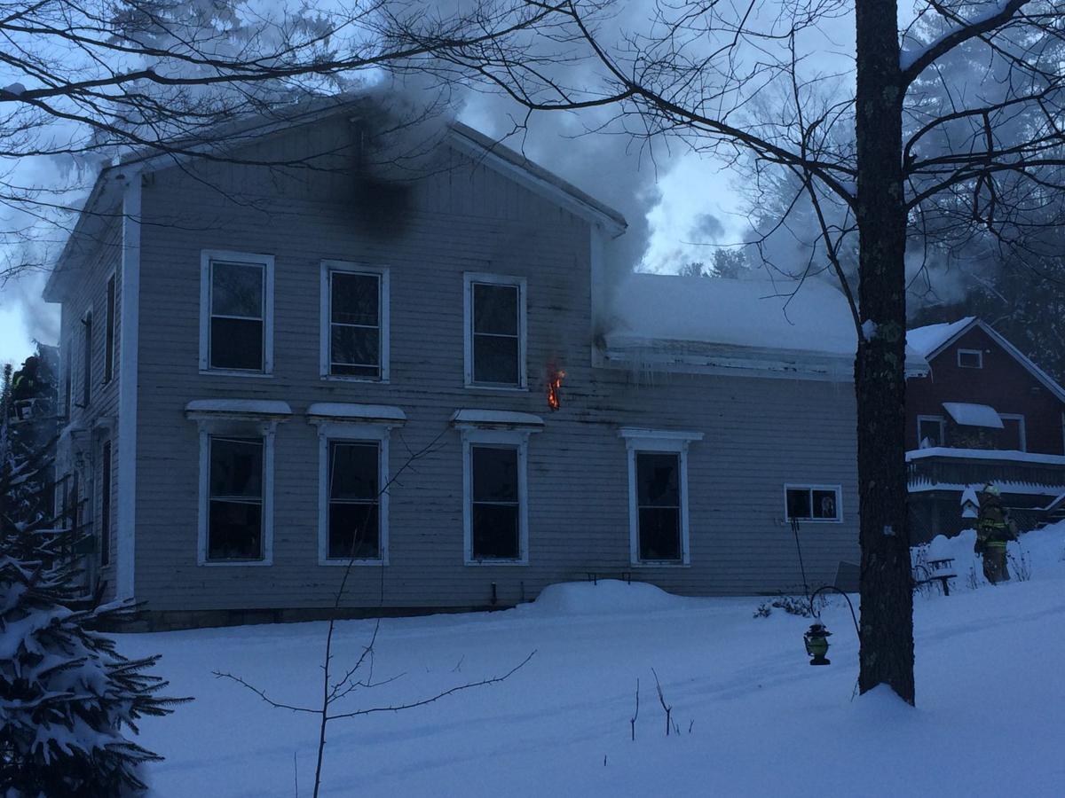 Fire consumes house in village of Cambridge Local