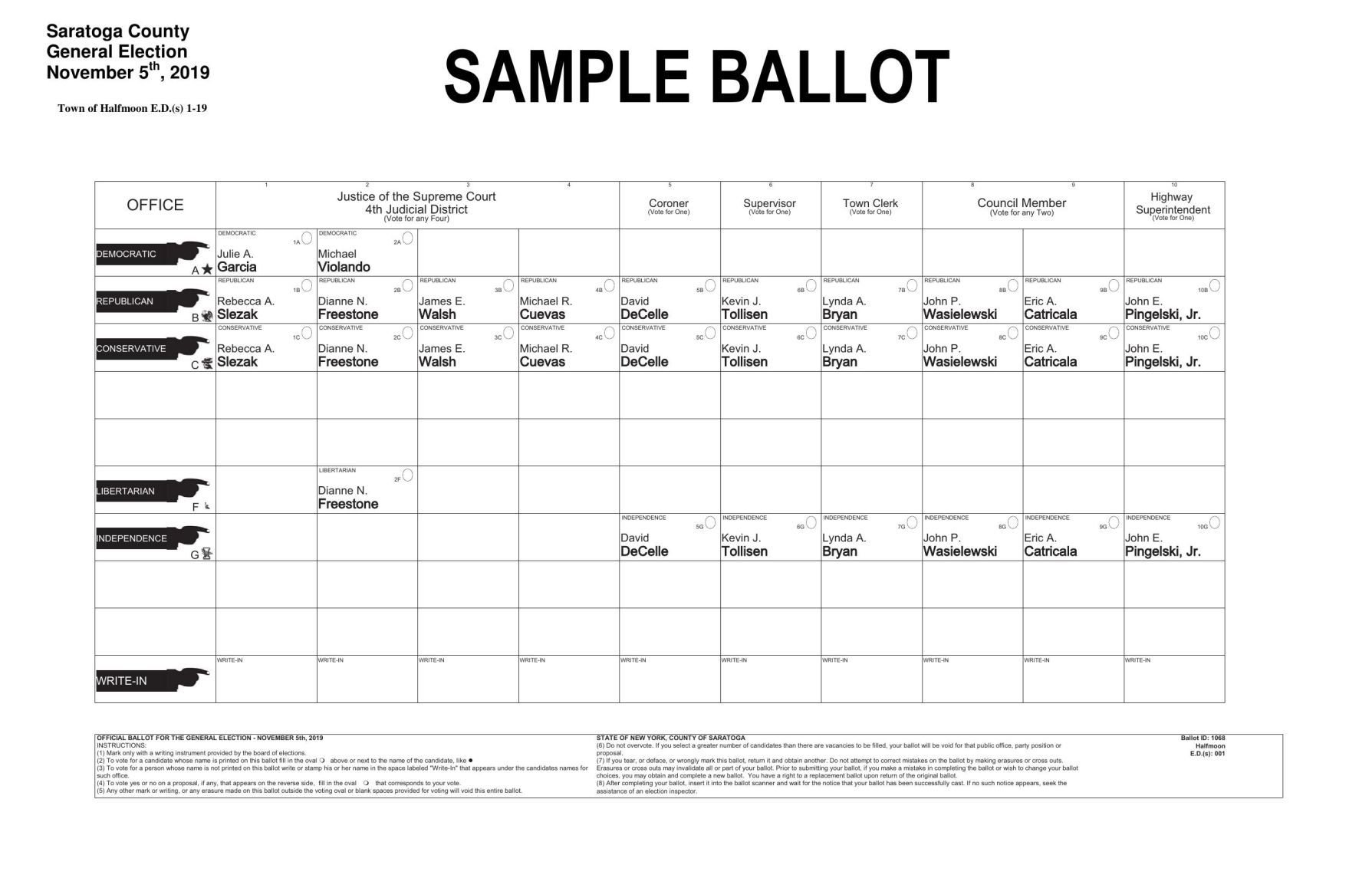 ma sample ballot