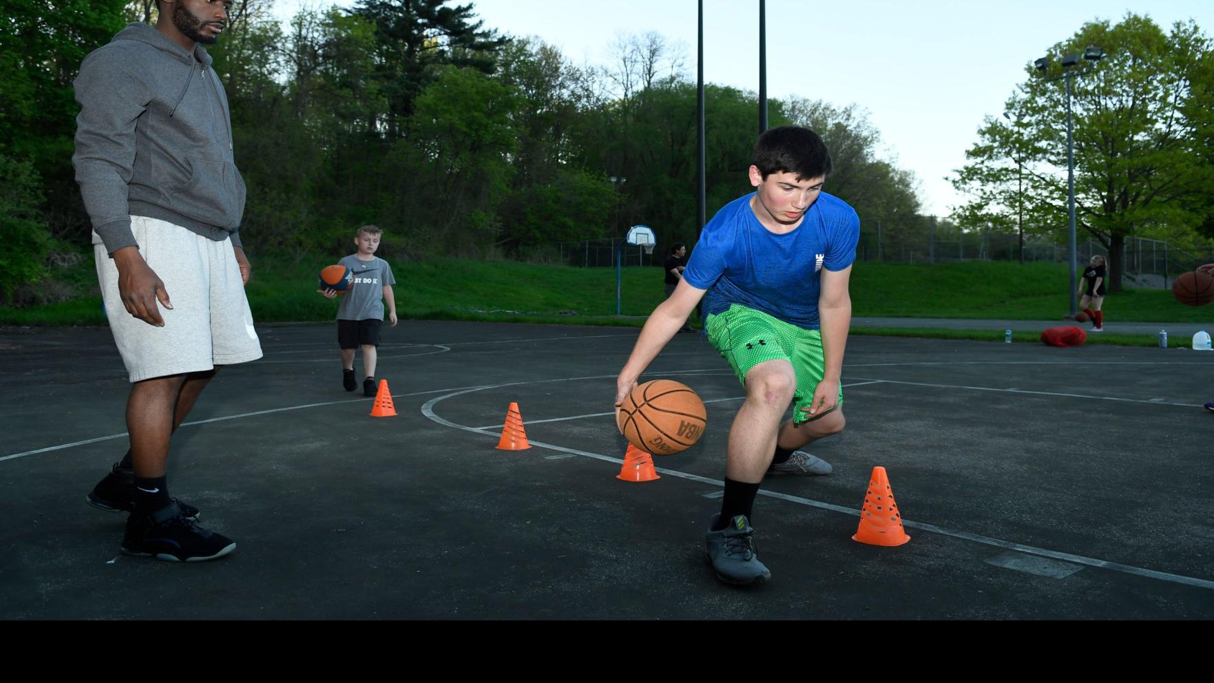 Promising Young Coach Leading Youth With Team Fredette Sports