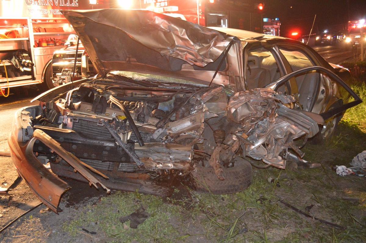 Police One dead in headon crash in Granville Local