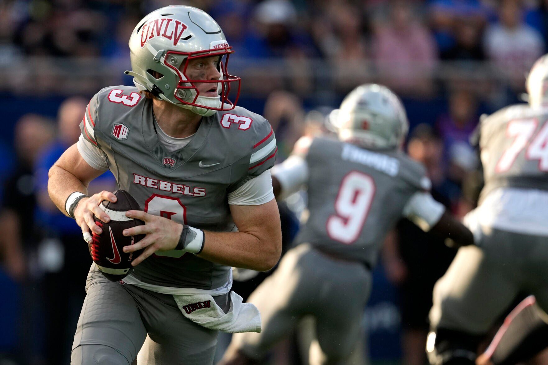 Why is UNLV's Sluka walking away from unbeaten Rebels?