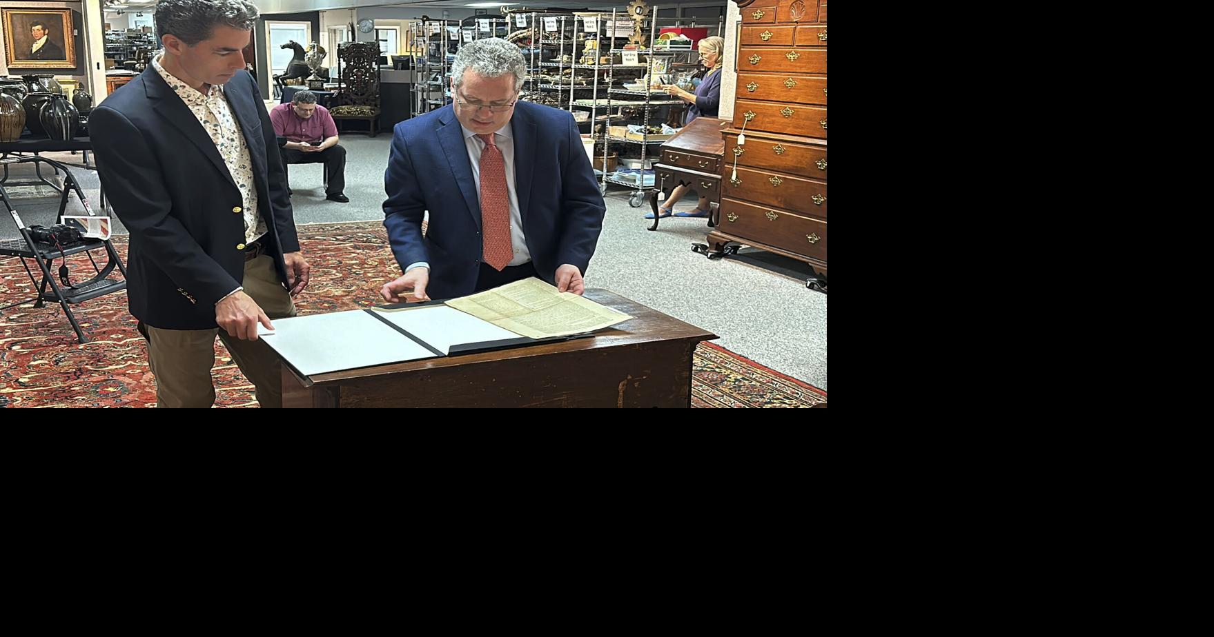 Rare copy of US Constitution sells for 9 million at auction