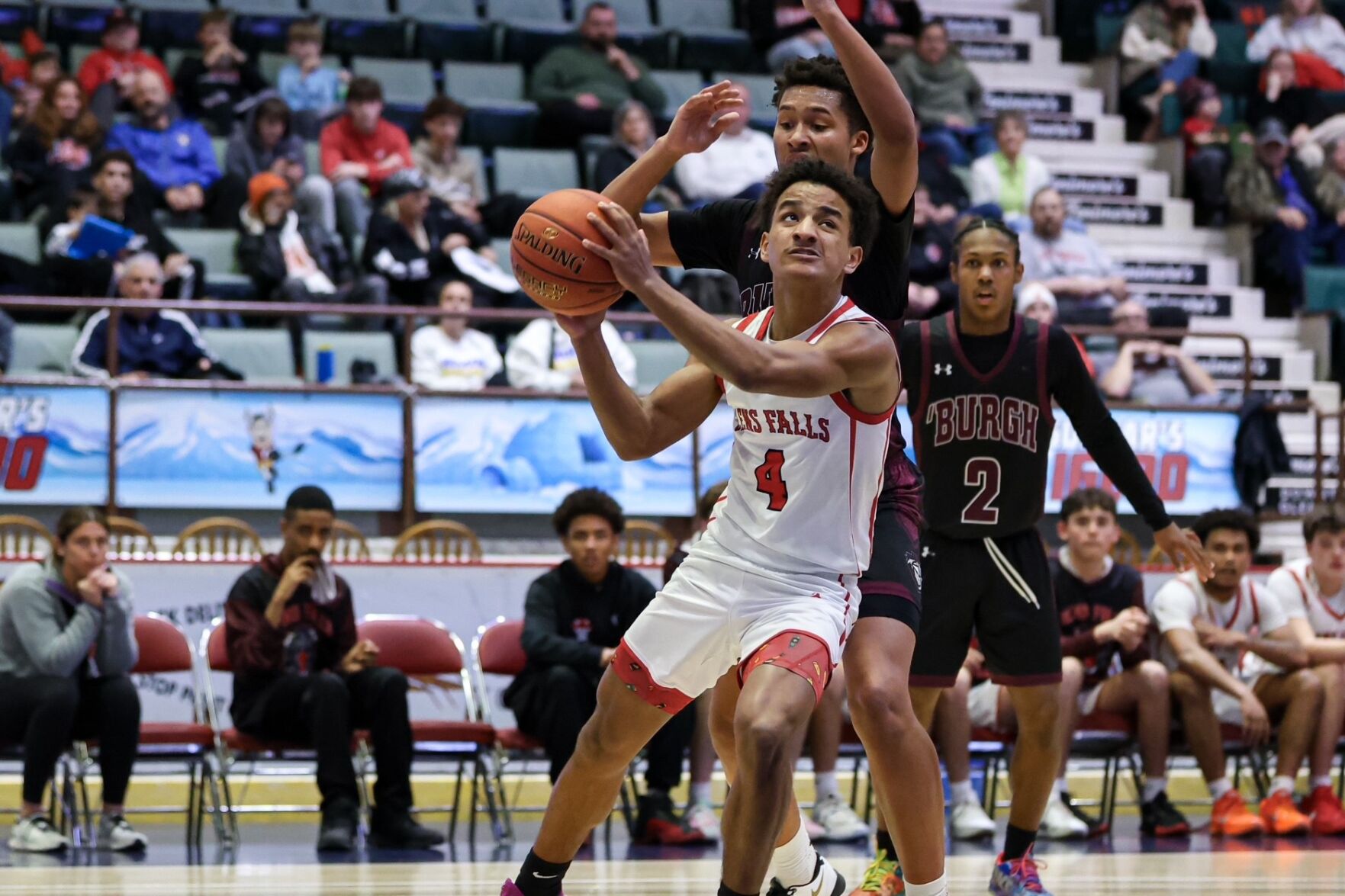 Glens Falls boys basketball's reign as sectional, state champs comes to ...