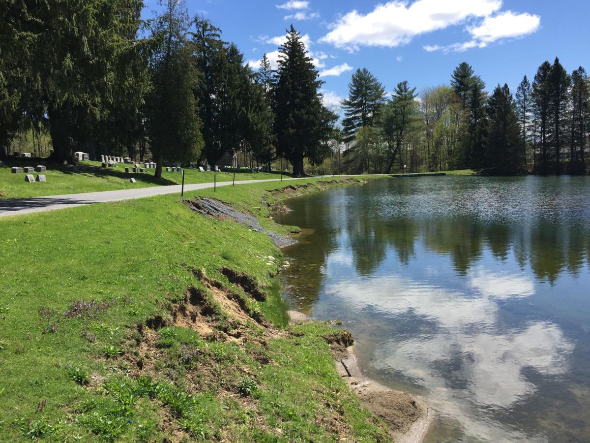 Queensbury cemetery pond gets some TLC to improve water quality Local