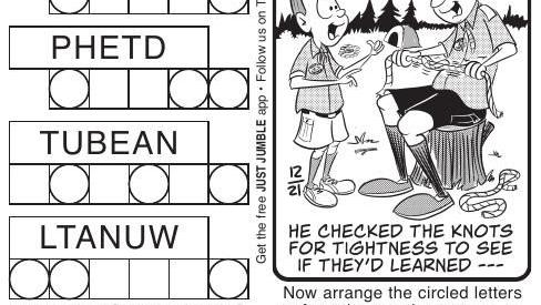 Jumble Puzzles Amp Comics Poststar Com