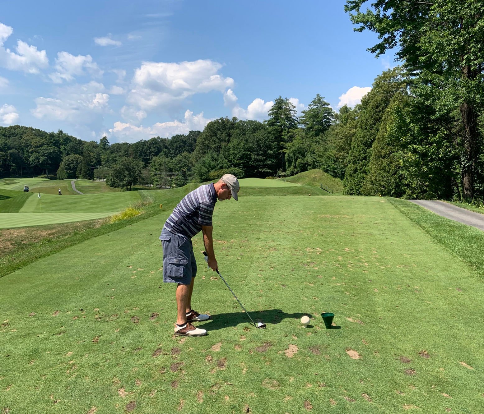 Cargo shorts golf top course