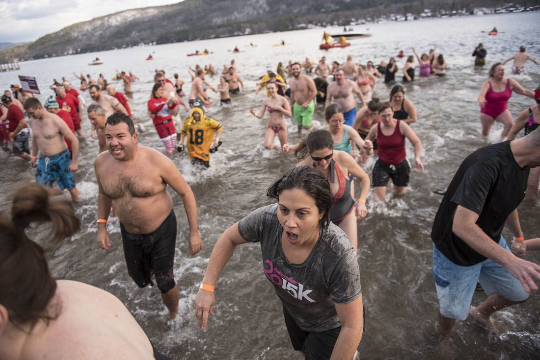 Polar Plunge draws crowd to Lake Local