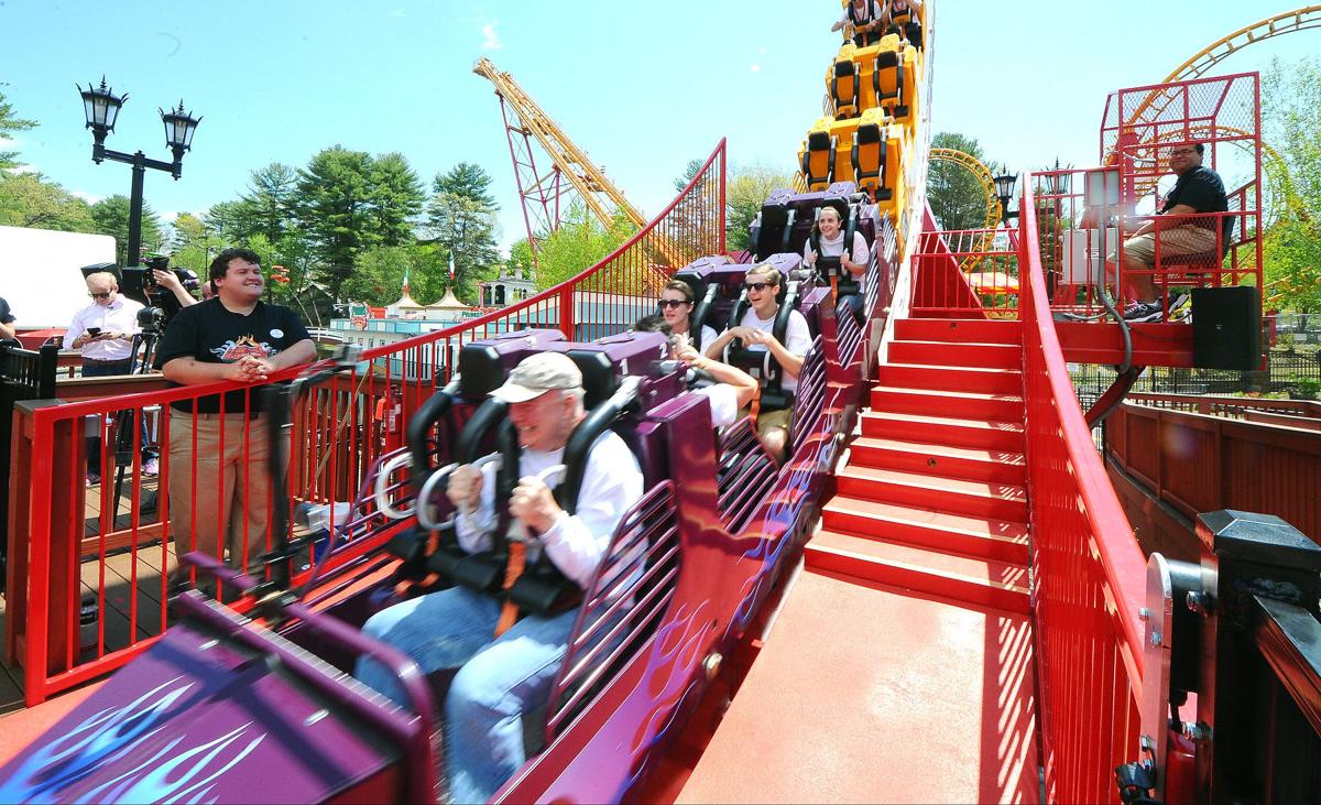 Great Escape showcases new thrill ride, Greezed Lightnin' Local