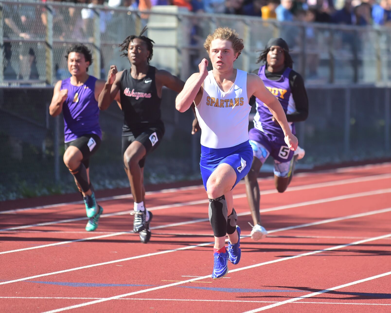 Queensbury's Bergen Caprood Is Section II's Fastest Sprinter