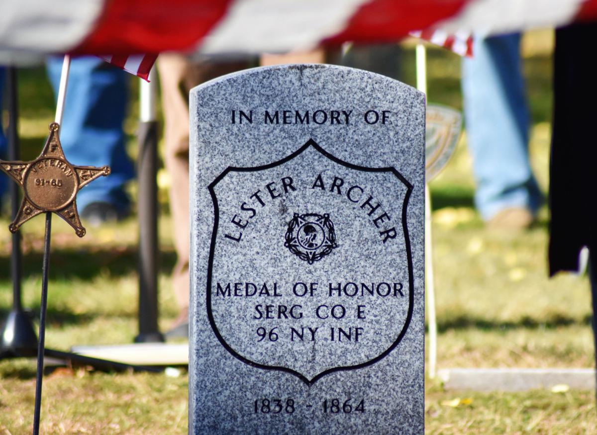 Sgt. Lester Archer's grave marker