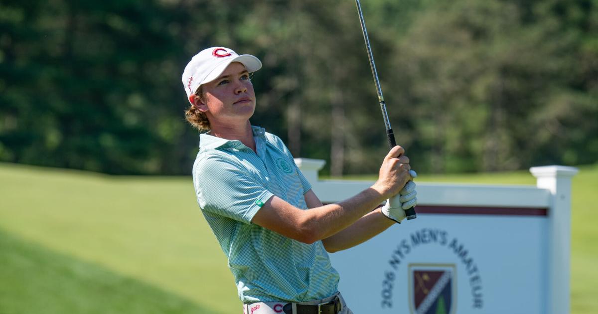 State Men's Amateur: Glens Falls CC shows off challenging course; Brayden Dock takes sixth